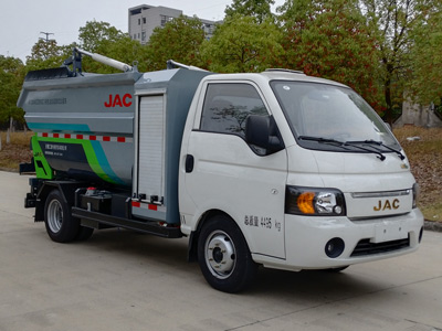 江淮牌HFC5040ZZZEV2Z纯电动自装卸式垃圾车