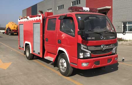 晶马牌JMV5071GXFSG20水罐消防车