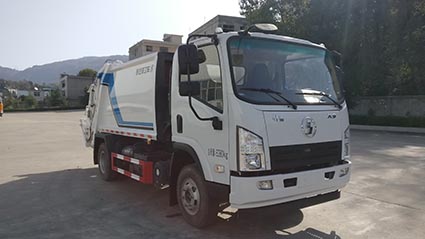 陕汽牌SBT5089ZYS9A1压缩式垃圾车