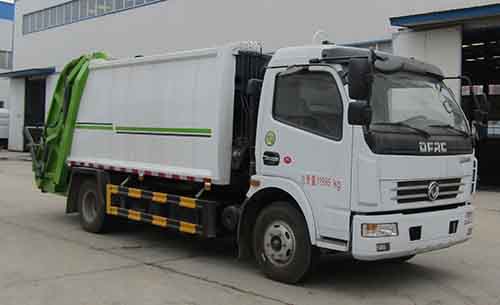 中汽力威牌HLW5121ZYS6EQ压缩式垃圾车