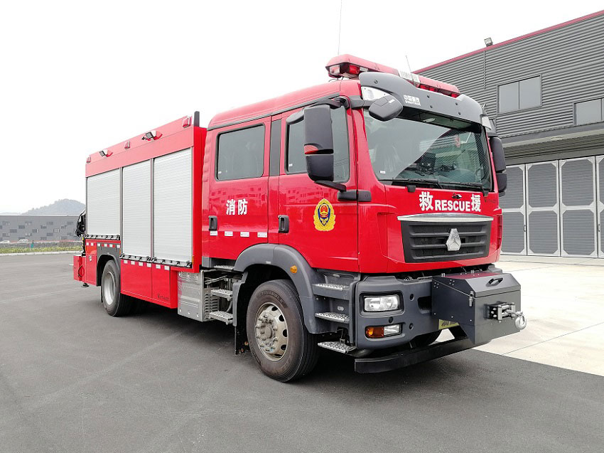 威速龙牌LCG5160TXFJY120/SI抢险救援消防车