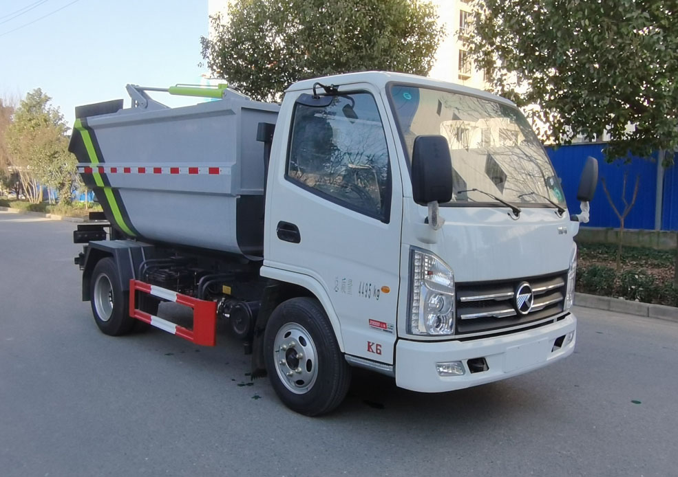浩天星运牌HTX5040ZZZL4自装卸式垃圾车