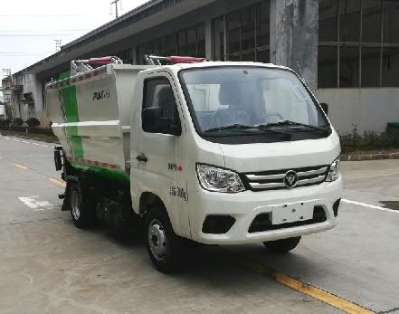 福田牌BJ5032ZZZE6-H2自装卸式垃圾车