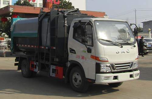 程力威牌CLW5070ZZZ6SL自装卸式垃圾车
