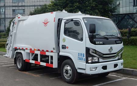 远达牌SCZ5070ZYS6压缩式垃圾车