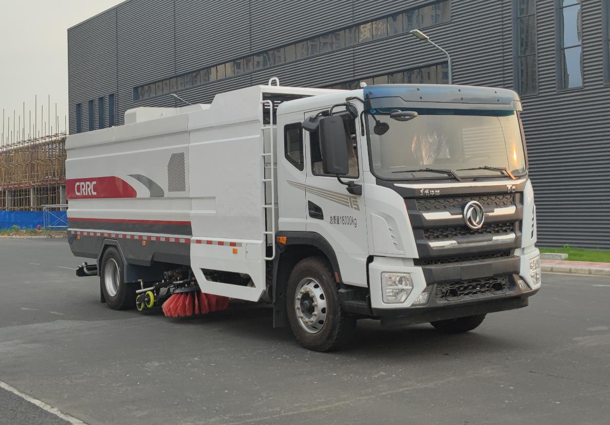 中国中车牌TEG5180TXSAZCBEV1纯电动洗扫车