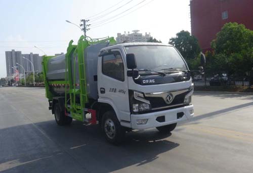 华通牌HCQ5045ZZZEQ6自装卸式垃圾车